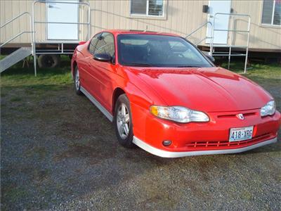 Used Chevrolet MonteCarlo 2001 : $7499
