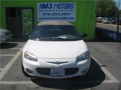 Used Chrysler Sebring 2002 : $7999